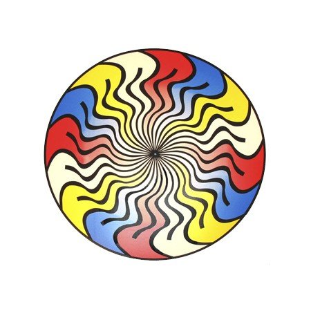 Roda Gigante Henbea Plastico Flexivel com Efeitos Opticos Diametro 50 Cm Set 12 Unidades