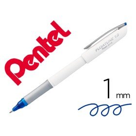 Roller Ball Pentel Floatune Ponta de 1 Mm Cor Azul