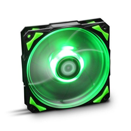 Box fan nox hummer h - fan led 120mm preto led verde