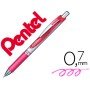 Roller Pentel Bl77 0,7 Mm Energel Retratil Rosa