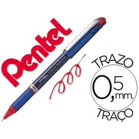 Roller Pentel Energel Bln25 Vermelho