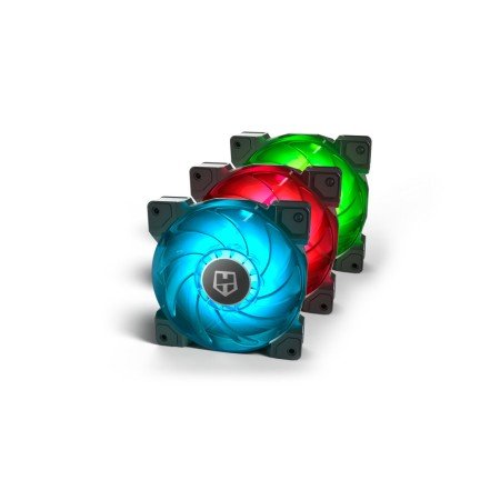 Box fan nox hummer h - sync rgb 120mm pack 3