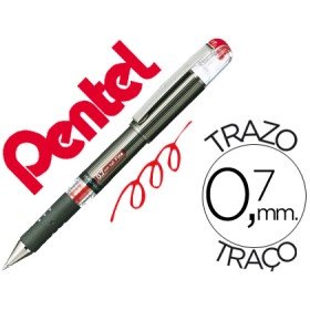 Roller Pentel K227 Vermelho