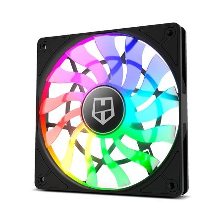 Case fan nox hummer slim 120mm preto argb