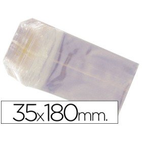 Saco Celofane 35X180Mm Pack 100