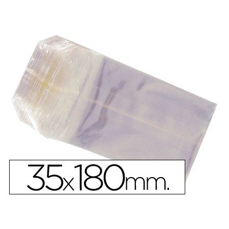 Saco Celofane 35X180Mm Pack 100