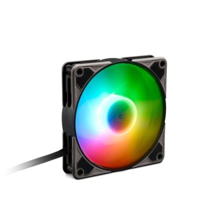 Caixa ventilador sharkoon silentstorm 140 x 140 x 25 mm pwm rgb