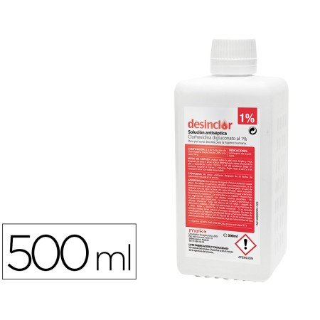 Solucao Antisseptica Clorexidina Desemclor 1% Frasco de 500 Ml