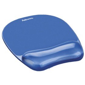 Tapete Para Rato Fellowes Azul com Apoio de Pulsos de Gel