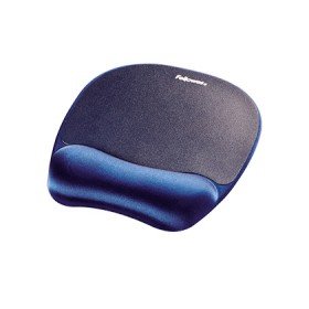 Tapete Para Rato Fellowes com Apoio de Mao de Espuma Memory Foam Azul 230X196X20 Mm
