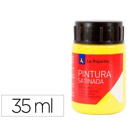 Tinta Latex La Pajarita 35 Ml Amarelo Limao