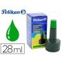 Tinta Para Carimbos Pelikan 4K Frascos 28 Ml Verde