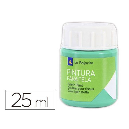 Tinta Para Tela La Pajarita 20 Ml Verde Esmeralda