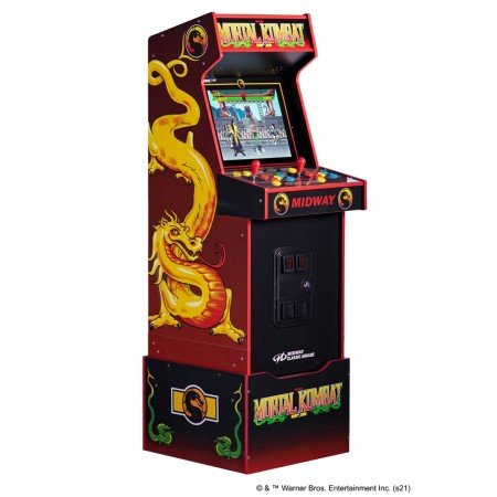 Arcade wifi arcade machine 1 up legacy - mortal kombat 30º aniversário