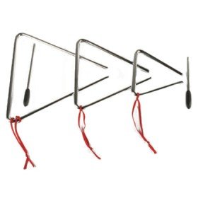 Triangulo Amaya Grande em Aço 20X20 Cm