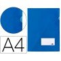 Pasta Dossier 921-Aa4Polipropileno 180 Microns Azul Translucido 20 Folhas
