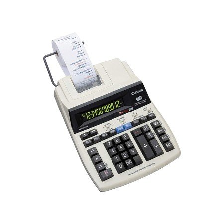 Calculadora Canon Impressora Mp120 Mg Es Ii Visor Lcd 12 Digitos Cor Cinza