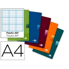 Caderno Escolar Scriptus 48 Folhas Din A4 Pautado Papel 90Gr