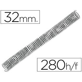 Espiral Q-Connect Metalica 64 5:1 32Mm 1,2Mm Caixa de 50 Unidades