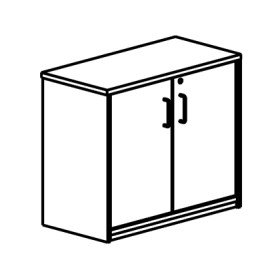 Armario de Escritorio Rocada em Faia 195 x 90 x 45 Cm Modelo C