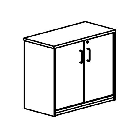 Armario de Escritorio Rocada em Faia 195 x 90 x 45 Cm Modelo C