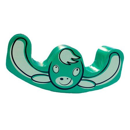 Baloiço Sumo Didactic Vaca Verde 116X28X50 Cm