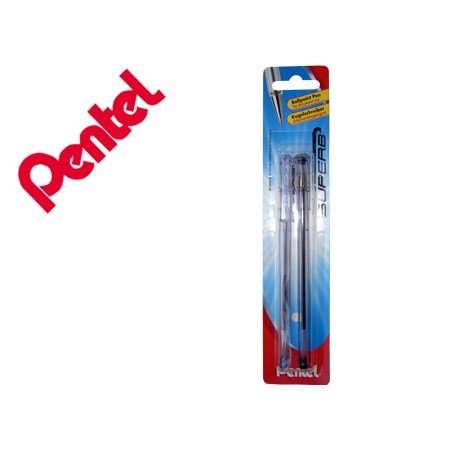 Blister Esferografica Bk77 2 Unidades - Preto E Azul