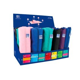Bolso Escolar Oxford Portatodo Teens Expositor de 24 Unidades Colores Surtidos