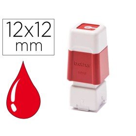 Carimbo Automatico Brother 12 Mm x 12 Mm Vermelho