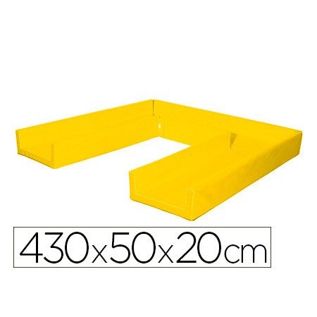 Circuito Modular de Sumo Didactic 430X50X20 Cm Amarelo