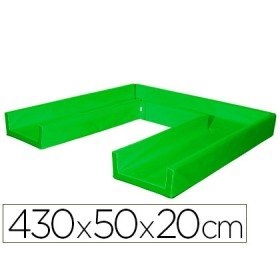 Circuito Modular de Sumo Didactic 430X50X20 Cm Verde