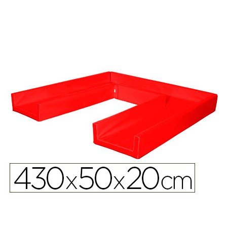 Circuito Modular de Sumo Didactic 430X50X20 Cm Vermelho