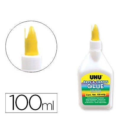 Cola Branca Young Creativ UHU Arts &Crafts Glue 100 Ml