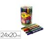 Cola Glitter UHU 24 x 20 Ml Cores Sortidas