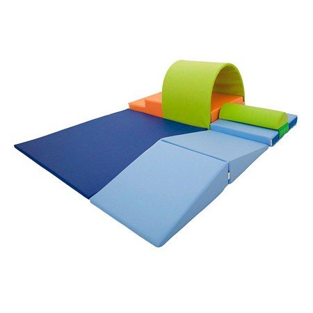 Conjunto Psicomotricidade 48 Sumo Didactic Multicor 150X150X15 Cm