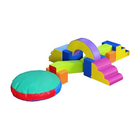 Conjunto Psicomotrocidade 109 Sumo Didactic Multicolor 470X250X100 Cm