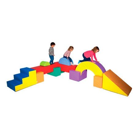 Conjunto Psicomotrocidade 39 Sumo Didactic Multicor 355X205X80 Cm