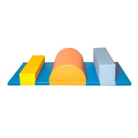 Conjunto Psicomotrocidade 80 Sumo Didactic Multicor 200X100X30 Cm