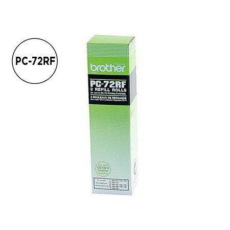 Consumivel Fax T104/106 Brother de Transferencia Termica 2 Bobines Duraçao 140 Pag