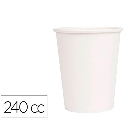Copo Termico Cartao 240 Cc Pack de 50 Unidades