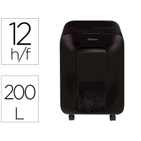 Destruidora de Documentos Fellowes Lx-200 Capacidadee de Corte 12 F Seguranca P4 Destroi Agrafes E Cartoes de Credito Ce