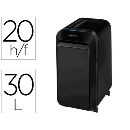 Destruidora de Documentos Fellowes Lx-220 Capacidadee de Corte 20 F Seguranca P4 Destroi Agrafes E Cartoes de Credito Ce