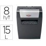 Destruidora de Documentos Rexel Momentum X308 Capacidade de Corte 8 Folhas Destroi Agrafes E Clips 15 Litros