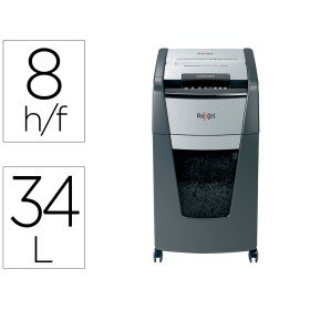 Destruidora de Documentos Rexel Optimum Autofeed+ 225X Eu Capacidadee de Corte 225 Folhas Destroi Agrafes E Clips 60 Lit