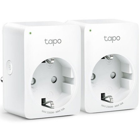 Smart plug wifi tapo p100 2.4ghz pack 2 unidades tp - link