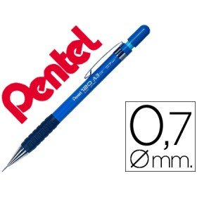 Lapiseira Pentel A317 0,7 Mm Azul