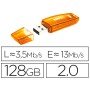Pen Drive Emtec Flash C410 128 Gb 2.0 Laranja
