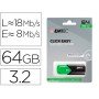 Pen Drive Emtec USB 3.2 Click Easy 64 Gb Verde