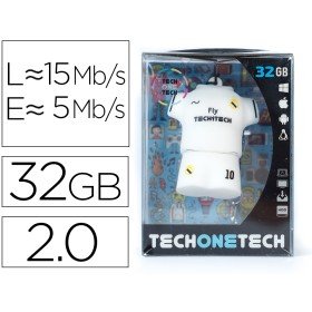 Pen Drive USB Tech One Tech Equipamento Futebol Real Madrid 32 Gb
