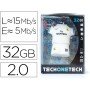 Pen Drive USB Tech One Tech Equipamento Futebol Real Madrid 32 Gb